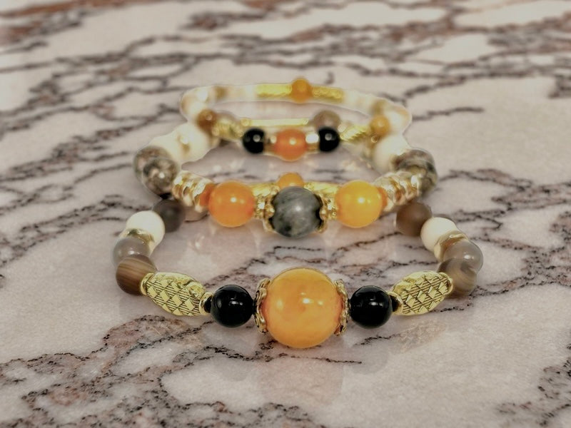 Baltic Shore  - 3 Piece Bracelet Set