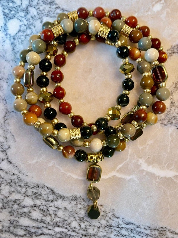 Desert Rose - 3-Way Necklace & Bracelet