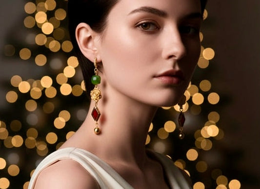 Scarlet Jade - Adjustable  Earrings