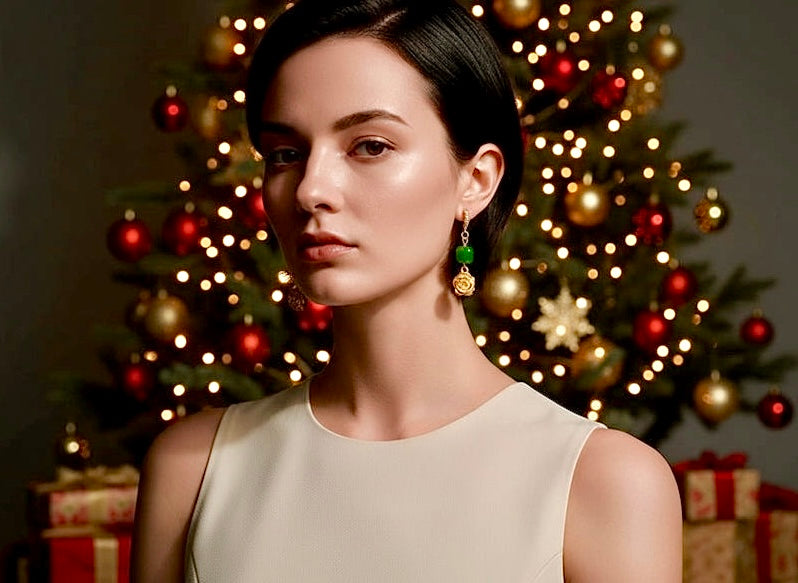 Scarlet Jade - Adjustable  Earrings