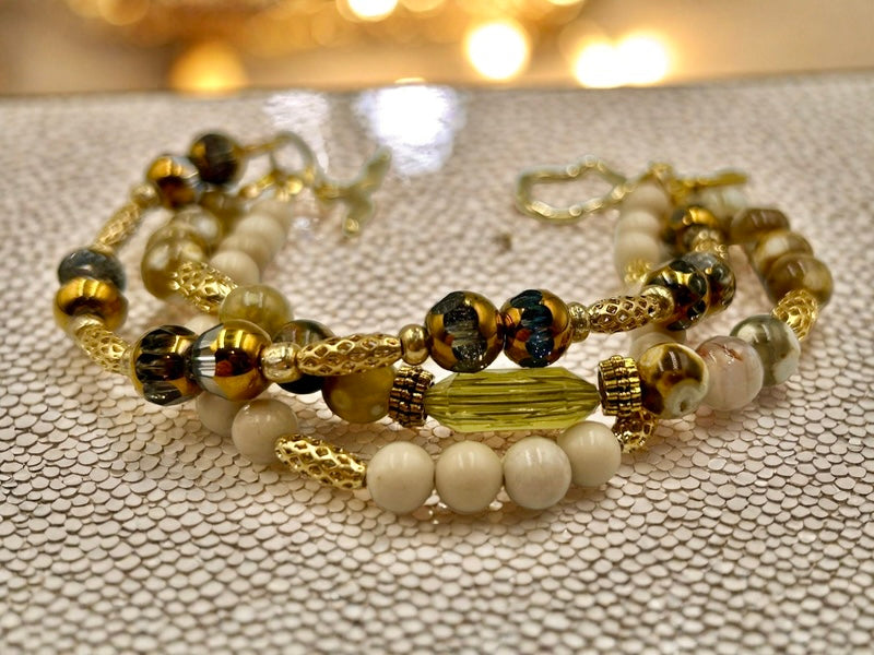 Glowing Ember - Multi Strand Bracelet