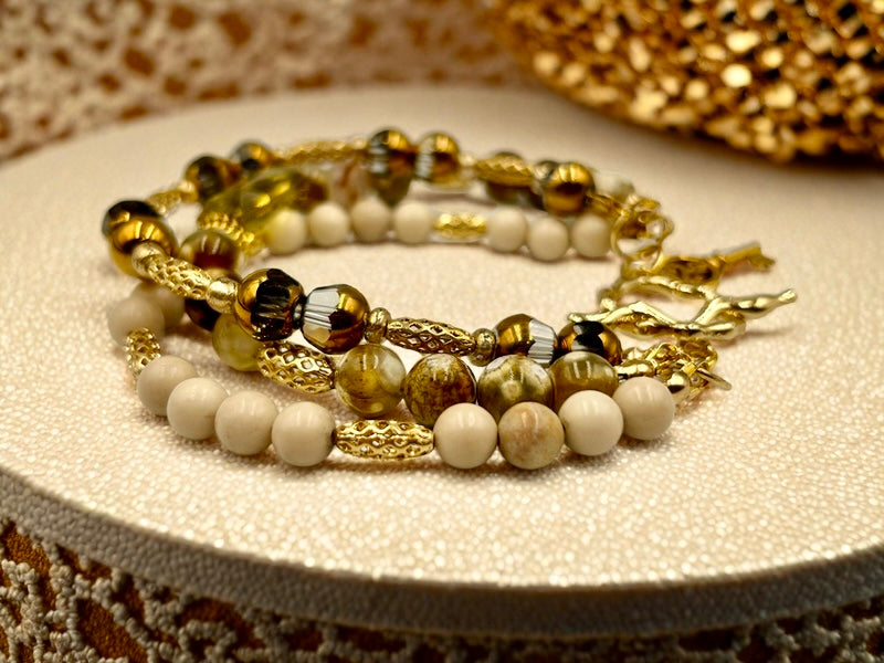 Glowing Ember - Multi Strand Bracelet