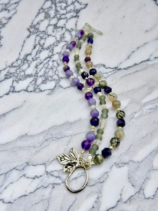 Amethyst Aria - Multi Strand Bracelet