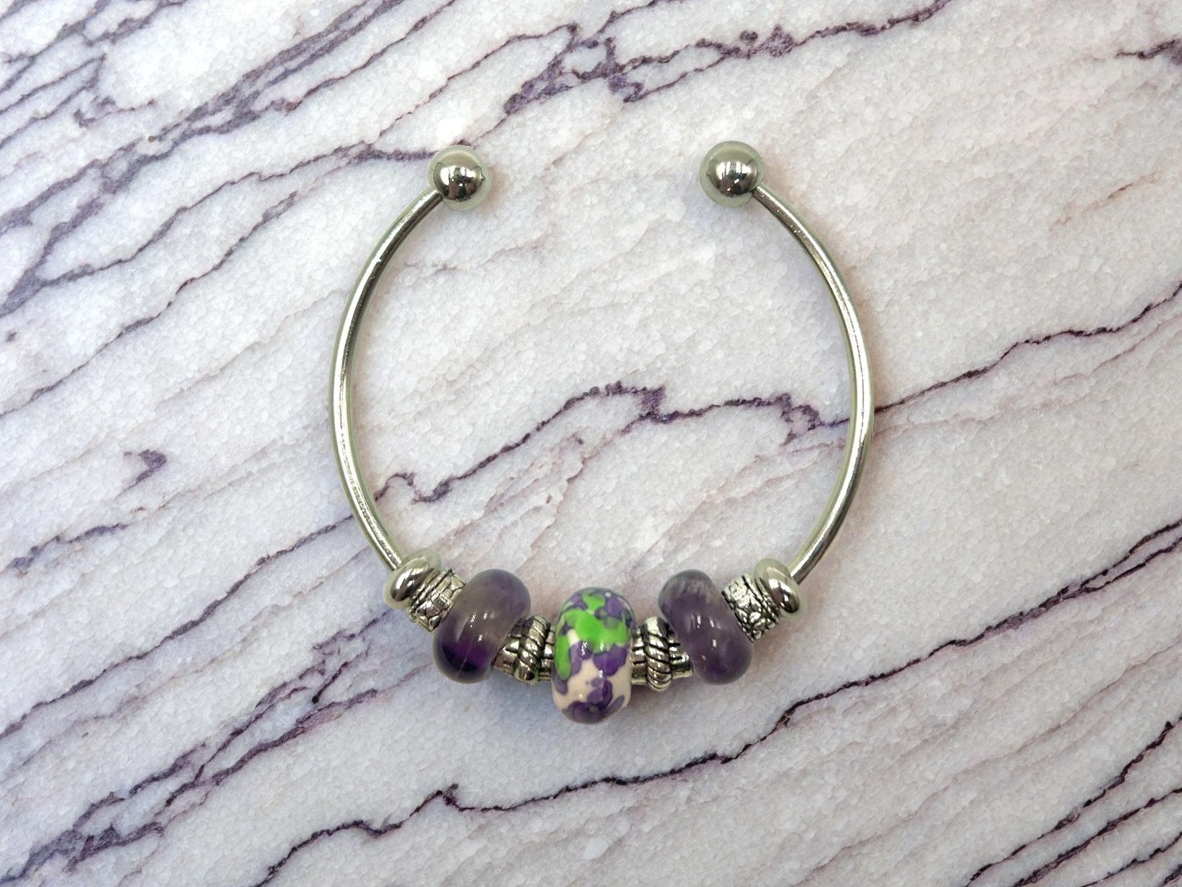 Mystic Garden - Single Cuff Bangle