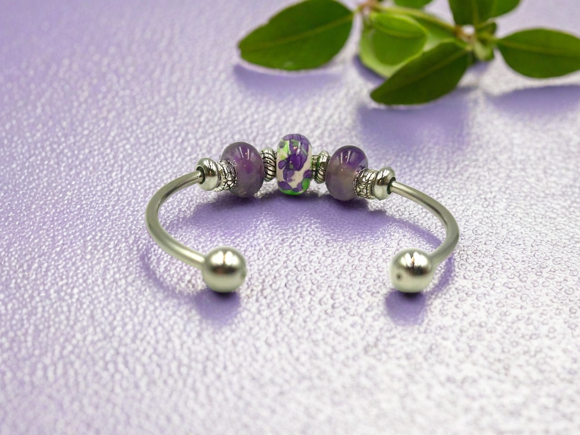 Mystic Garden - Single Cuff Bangle