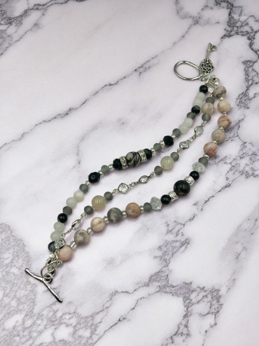 Desert Rose - 3-Way Necklace & Bracelet