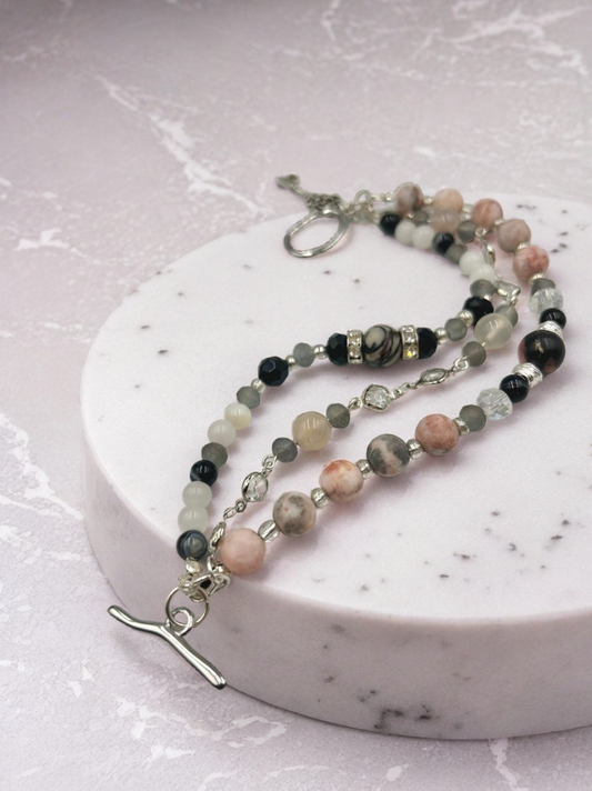 Rose Serenade - Multi Strand Bracelet