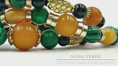 Verde Moda  - 3 Piece Bracelet Set