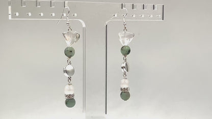 Kiwi Garden  - Adjustable  Earrings