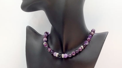 Lovely Lavender - 2-Way Necklace & Bracelet