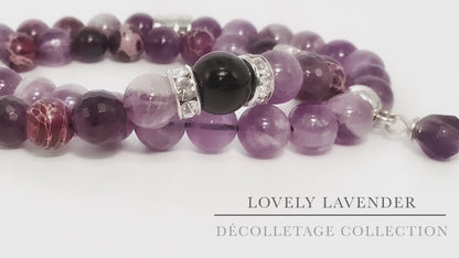 Lovely Lavender - 2-Way Necklace & Bracelet