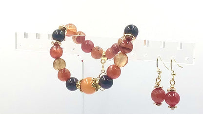 Carnelian & Amber - 2 Piece Gift Set